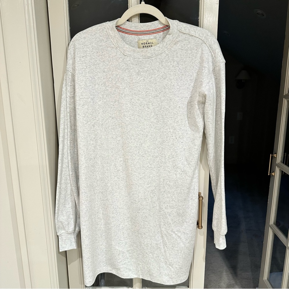 The Normal Brand Long Sleeve Sweater Dress - Sz S